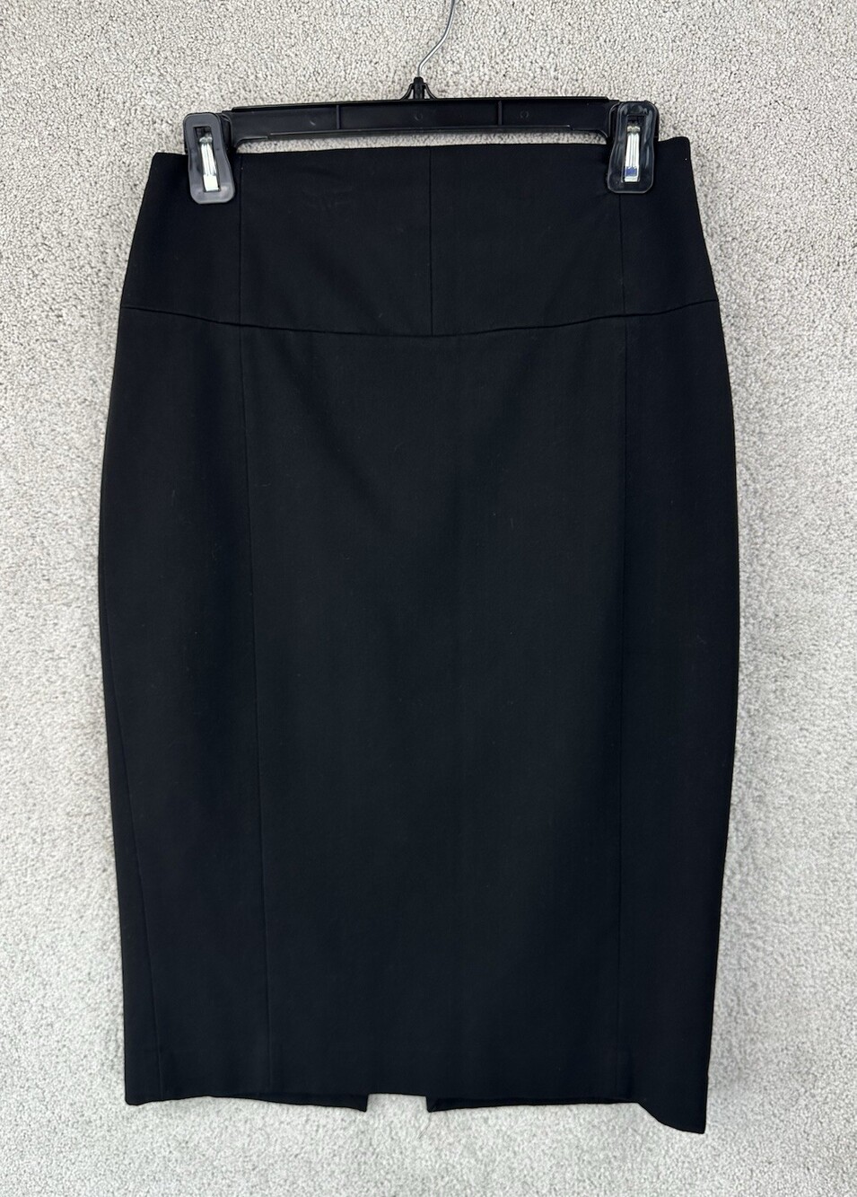 Express Straight Skirt Womens Size 4 High Waist Black Classic Office Church